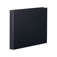 リヒトラブ AQUA DROPs クリヤーブック[ポケット交換タイプ] 黒 B6 FCG657U-N5008-24