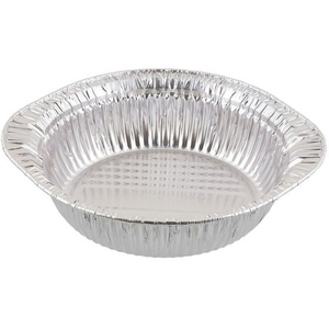 リバティーコーポレーション アルミ箔鍋 使い捨て 丸型 17cm 3枚入 FCF924M-LD-497-イメージ1