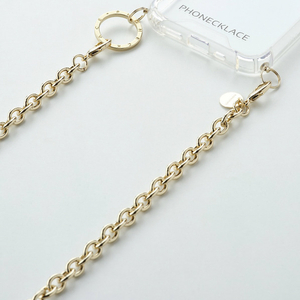 PHONECKLACE ラウンドチェーンストラップ ゴールド PC20442-イメージ2