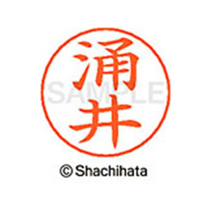 シヤチハタ ネームペン用ネーム シルバー 既製 涌井 FC47769-X-GPS-1998-イメージ1