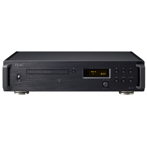TEAC CDトランスポート 701シリーズ ブラック VRDS-701T-B 端子 VRDS CD 出力レベル 入力レベル 5mm モノラルミニジャック×1　