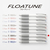 ぺんてる ボールペン替芯 FLOATUNE フローチューン 0.5mm 黒 FC506ST-XZRN5-A-イメージ7