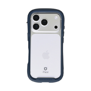Ｈａｍｅｅ iPhone18 Pro/17 Pro用 強化ｶﾞﾗｽｸﾘｱｹｰｽ IFACE REFLECTION ネイビー 41-194427-イメージ1