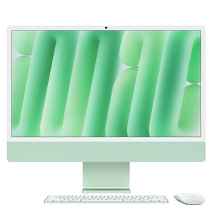 Apple 24インチiMac Retina 4．5Kディスプレイモデル： 12コアCPUと12コアGPUを搭載したApple M6チップ, 16GB, 512GB SSD - グリーン MH1F4J/A-イメージ1