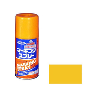 アサヒペン マーキングスプレー 300ml 黄色 FC088PK