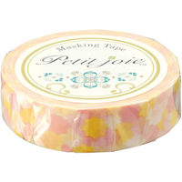 ニチバン ニチバン プチジョア マスキングテープ 金平糖 ピンク 15mm×1 FCG032V-PJMT-15S041