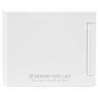 ケンコー SDメモリーカードケースAS (8枚収納) ホワイト ASSD8WH