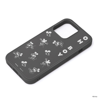 PGA iPhone 13 Pro用MagSafe対応 抗菌ハイブリッドケース ミッキーマウス PG-DMGPT21N01MKY
