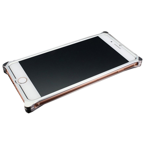 ギルドデザイン iPhone 8Plus/7Plus用アルミ製ソリッドケース シルバー GI-410S-イメージ2