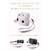エレコム instax(チェキ)miniシリーズ用 ネックストラップ/カラータイプ ピンク IC-STSDM12PN-イメージ5