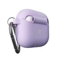 KeyBudz KB27443AP4 AirPods 4用Elevate シリコンケース ラベンダー