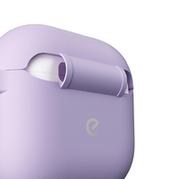 KeyBudz KB27443AP4 AirPods 4用Elevate シリコンケース ラベンダー