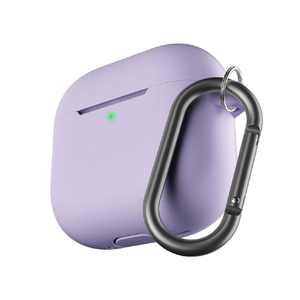 KeyBudz KB27443AP4 AirPods 4用Elevate シリコンケース ラベンダー