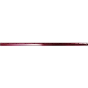 シンワ測定 アルミ直尺　アル助１ｍ　ペールピンク 65443-イメージ1