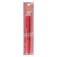 三菱鉛筆 シグノノック　０．３８ｍｍ　レッド UMN-155-38 1P.15