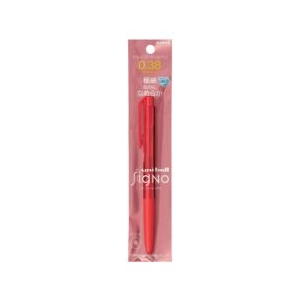 三菱鉛筆 シグノノック　０．３８ｍｍ　レッド UMN-155-38 1P.15-イメージ1