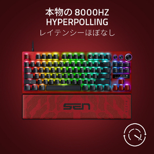 Razer Razer Huntsman V3 Pro Tenkeyless 8KHz -Sentinels Edition RZ03-05521700-R3M1-イメージ5