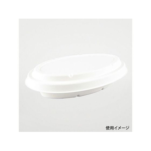 パックスタイル バガス容器 新ABカレー C-2 ラミ 本体 50枚 FC220TH-781843-イメージ3