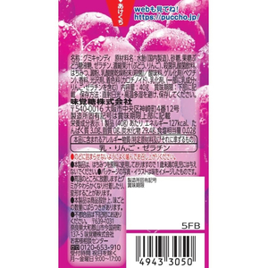 UHA味覚糖 ぷっちょ グミ ぶどう FCE525U-イメージ2