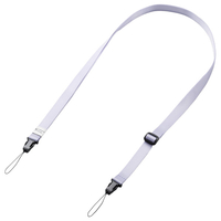 エレコム instax(チェキ)miniシリーズ用 ネックストラップ/カラータイプ パープル IC-STSDM12PU