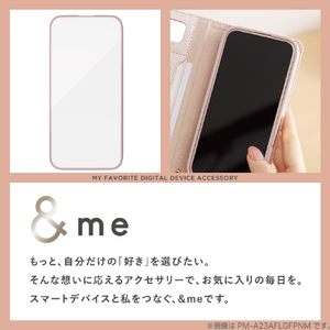 エレコム iPhone 16用ガラスフィルム &me フレーム付き 高透明 ピンクゴールド PM-A24AFLGFPNM-イメージ3