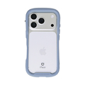 Ｈａｍｅｅ iPhone18 Pro/17 Pro用 強化ｶﾞﾗｽｸﾘｱｹｰｽ IFACE REFLECTION ペールブルー 41-194441