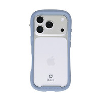 Ｈａｍｅｅ iPhone18 Pro/17 Pro用 強化ｶﾞﾗｽｸﾘｱｹｰｽ IFACE REFLECTION ペールブルー 41-194441