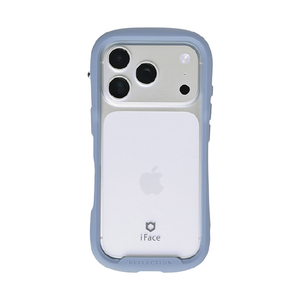 Ｈａｍｅｅ iPhone18 Pro/17 Pro用 強化ｶﾞﾗｽｸﾘｱｹｰｽ IFACE REFLECTION ペールブルー 41-194441-イメージ1