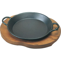 アサヒ 鉄 ステーキ皿 グルメパン 24cm A-203-48 FC725LS-6417300