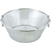三宝産業 UK 18-8 パンチング 揚げザル 平底 60cm φ2.2 FCL1126-001482060