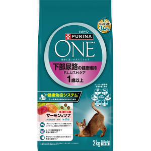 ネスレピュリナペットケア ピュリナ ワン キャット ドライ下部尿路の健康維持F．L．U．T．H．ケア サーモン&ツナ(2.0kg) ﾋﾟﾕﾘﾅﾜﾝCFLUTHｹｱｻ-ﾓﾝ2KG-イメージ1
