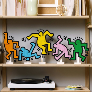 レゴジャパン レゴ アート 31216 Keith Haring  踊るフィギュア 31216KEITHHARINGｵﾄﾞﾙF-イメージ11