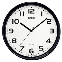 カシオ 掛時計 ブラック IQ-24-1JF