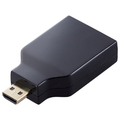 エレコム HDMI変換アダプター(タイプA-タイプD)スリム ブラック AD-HDADS3BK