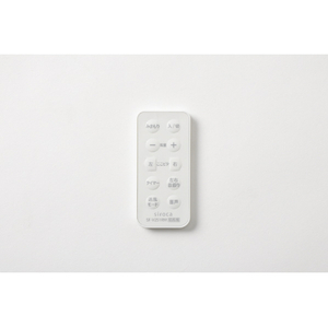 シロカ DCモーター搭載リモコン付リビング扇風機 シロカのポチタマ扇 ホワイト SF-V251(W)-イメージ3