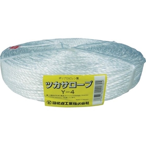 司化成工業 PP融着三本撚ロープ(ツカサロープ)Y-4 FC975GE-3982131-イメージ1