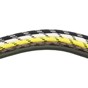 紺屋商事 チャレンジャーロープ 10mmx10m カラビナ付 白／黒 FCU5215-イメージ6
