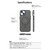 araree iPhone 15 Plus用MagSafe対応ケース AERO FRAME クリアブラック AR25445I15PL-イメージ9