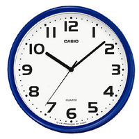 カシオ 掛時計 ブルー IQ-24-2JF