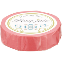 ニチバン ニチバン プチジョア マスキングテープ サーモンピンク 15mm×18m FCG034V-PJMT-15S055