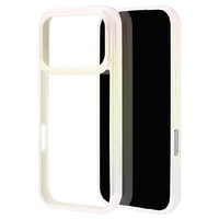 ラスタバナナ iPhone17 Pro用AURORA TPU×PCケース ホワイト＊クリア 9021IP5BHPWH