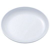 エンテック 給食用 パン皿 (白) FC71829-NO.44BW