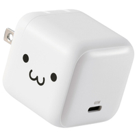 エレコム USB Power Delivery 65W AC充電器(C×1) しろちゃん MPA-AC12465WF