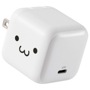 エレコム USB Power Delivery 65W AC充電器(C×1) しろちゃん MPA-AC12465WF-イメージ1