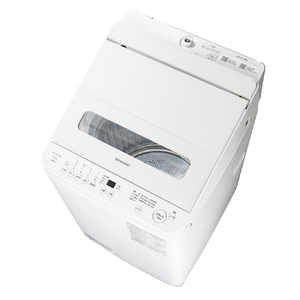 SHARP 7kgインバーター全自動洗濯機 ホワイト系 ES-GV7L-W-イメージ12