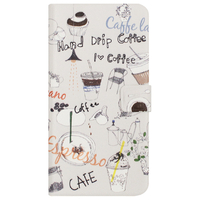Happymori iPhone XS/X用ケース Americano Bar HM14445I58