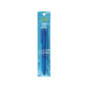 三菱鉛筆 シグノノック　０．３８ｍｍ　ブルー UMN-155-38-1P.33-イメージ1