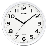 カシオ 掛時計 ホワイト IQ-24-7JF