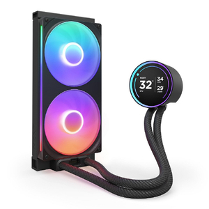 NZXT 簡易水冷CPUクーラー 140mm シングルフレームファン採用 KRAKEN Elite (2024)  F280 RGB CORE ブラック RL-KR28E-B2-イメージ6