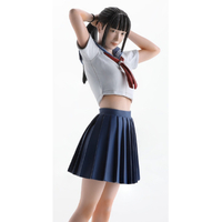 ハセガワ　1/12 リアルフィギュアコレクション　セーラー服　完成品 ハセガワ SP646ﾘｱﾙF44ｾ-ﾗ-ﾌｸ 12リアルフィギュア コレクション No．44